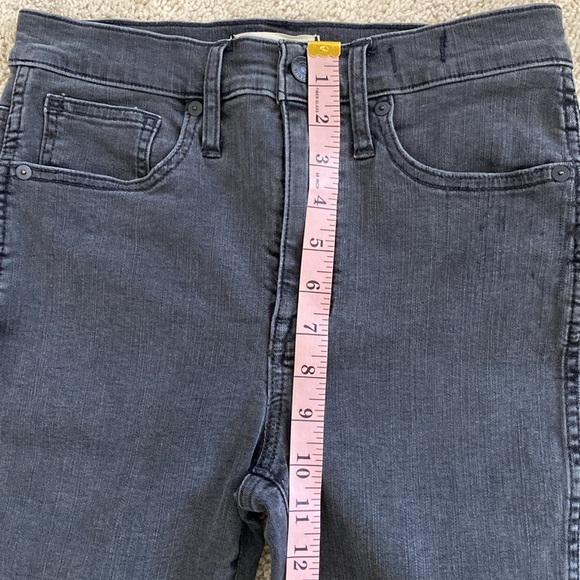 Madewell Stovepipe Jeans in Banberry Wash Raw-Hem Edition Size 26 - Picture 11 of 14